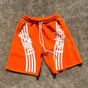 กางเกงขาสั้นผ้าฟลีซคอตตอน 100% ลายซันเฟดแบบสั่งทำพิเศษสำหรับผู้ชาย ดีไซน์วินเทจ พิมพ์ลายหนัก คุณภาพสูง ขายส่ง - Product Image 4