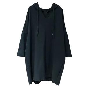 Nuevo verano edad reducción vitalidad deportes ocio suelto de gran tamaño manga corta Color sólido canguro bolsa cordón Sudadera con capucha - Product Image 4