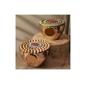 Bol en métal dernière conception bols à chocolat et à fruits bols de service et d'affichage de nourriture pour les accessoires de chocolat de table à manger - Product Image 5