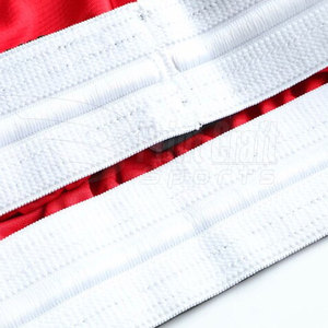 Pantalones cortos de baloncesto deportivos hechos profesionalmente para jóvenes 100% poliéster cintura media-mejor precio de fábrica - Product Image 5