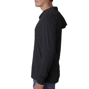 Sweat-shirt à capuche 100% coton de haute qualité et pas cher, couleur unie, imprimé personnalisé, coupe ajustée, manches longues, pour hommes du Bangladesh - Product Image 5