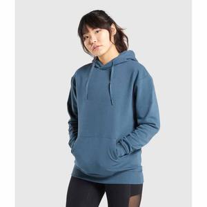 Sudadera con Capucha para Mujer, Estilo Casual, Lavada, Gruesa, Holgada, Bordada, Transpirable, con Logotipo Estampado en la Parte Delantera, para Invierno 2025 - Product Image 5