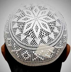 2025 hecho a mano islámico árabe ganchillo Kufi Sombrero estilo Neutral Jacquard oración gorra hombres uso diario estilo Neutral tejido Jacquard sombrero - Product Image 4