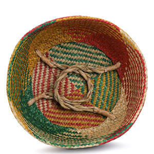 Seagrass <b>basket</b> organizer accessories for home space good price wholesale <b>sea</b> <b>grass</b> <b>baskets</b> - Product Image 4