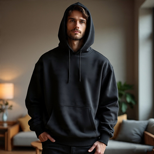 Sudadera con capucha de lana de poliéster y algodón 100% para mujer - Product Image 3