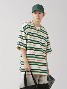 Venta al por mayor 2024 mejor venta de camisetas de los hombres con logotipo personalizado 100% algodón Stock, ropa a granel, mezcla de ropa Bale, ropa usada - Product Image 3