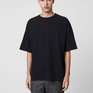 T-shirt pour homme personnalisé de haute qualité, 100% coton, surdimensionné, tendance, OEM, T-shirt personnalisé, usage quotidien, T-shirt décontracté pour homme - Product Image 4