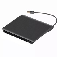 Taşınabilir tip-c DVD/CD ROM optik sürücü oynatıcı ve brülör için Windows 11/10 dizüstü harici CD sürücü