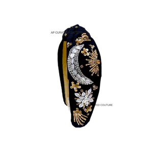 Bandeaux perlés faits à la main avec un design d'étoile colorée pour les vêtements de fête-Vente en gros des derniers accessoires de cheveux à la mode - Product Image 2