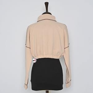 เสื้อถักกันหนาวมีฮู้ดเสื้อครอปไซส์ใหญ่พิเศษมีฮู้ดระบายอากาศได้ดี - Product Image 5