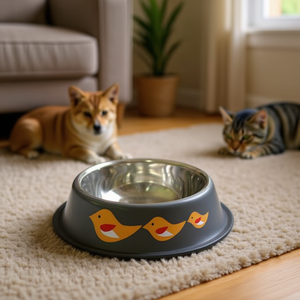 Comedero para Mascotas de Acero Inoxidable y Plástico al por Mayor, Tazón para Comida de Perros y Gatos, Fabricado por un Fabricante Profesional - Product Image 3