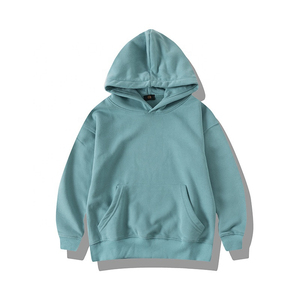 2025 colección de invierno Top moda hombres pulóver sudaderas con capucha alta calidad 100% algodón liso teñido - Product Image 4