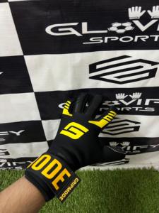 Nouveaux gants de gardien de but professionnel avec protecteur de doigt gants de gardien de but pour enfants adultes entraînement de Football lisse en Latex épais - Product Image 5