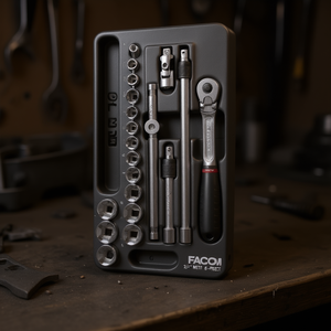 ชุดซ็อกเก็ตเฟคอม 20 ชิ้น ขนาด 3/8 นิ้ว เมตริก 6 จุด - Product Image 3