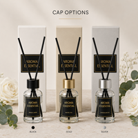 Coffret Cadeau Diffuseur à Bâtonnets Liquides 30ml Écologique pour Hôtel, Maison, Voiture – Format Mini, Idéal pour Déménagement, Cadeau de Mariage, Vente en Gros
