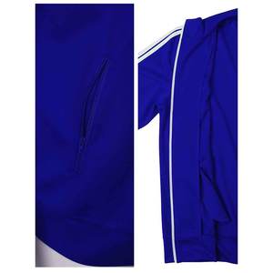 Chaqueta transpirable con cremallera frontal de Spandex de poliéster 2025 a prueba de viento agradable a la piel con cuello levantado para chaquetas de hombre - Product Image 6