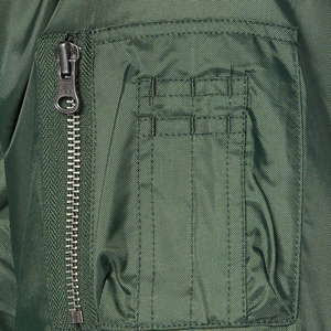 Wholesale 2025 <b>Men's</b> Stand Collar Bomber <b>Jacket</b> Quick Dry Winter Polyester Front Custom Design High Quality High Street OEM - Product Image 5