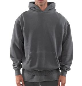 Sudaderas con Capucha Casuales de Invierno para Hombre, de Poliéster y Algodón, con Patrón Liso, 2026 - Product Image 1