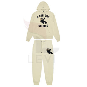 Venta al por mayor de algodón de gran tamaño pulóver en blanco OEM diseño logotipo personalizado impreso Sudadera con capucha de los hombres de peso pesado pulóver con capucha para los hombres - Product Image 1