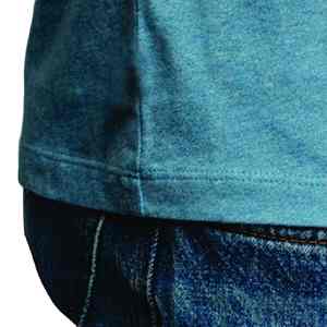 T-shirt unisexe en coton pour hommes en tissu brossé doux 240 grammes en gros pour l'impression personnalisable pour le marché pakistanais - Product Image 3