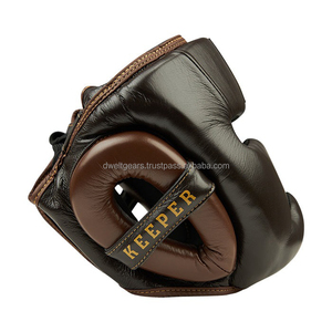 3N Boxing Head Guard Custom Logo Professional Training Headgear Protective Sparring Gear Leather Portable Children - Product Image 5