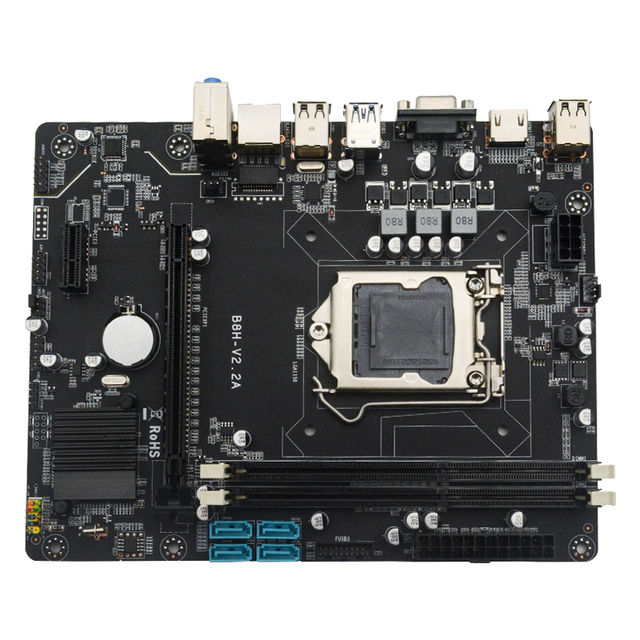 Cheap Wholesale H81 Mother Board LGA1150 Core I3 I5 I7 Pentium Celeron Max 16GB Dual DDR3 Motherboard and CPU Combo