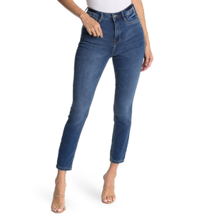 Venta al por mayor precio de fábrica de alta calidad más flaco pantalones de las mujeres de mezclilla Casual Girls Boyfriend Jeans XL Leggings Mujeres - Product Image 5