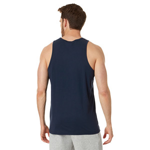 Camiseta sin mangas de verano con estampado de logotipo personalizado para hombre, chalecos de gimnasio de secado rápido de algodón transpirable, camisetas de talla XL - Product Image 3