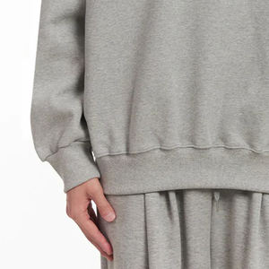 Sweat-shirt pour homme à col rond, coupe confortable et décontractée, pour les acheteurs en gros, service OEM bon marché, prix de gros 2026 avec logo personnalisé - Product Image 3