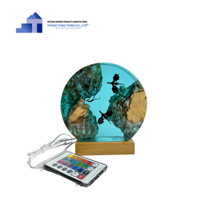 Produit chaud créatif époxy résine synthétique veilleuse sous-marine plongeur lampe décorative du Vietnam pour les grossistes - Product Image 4