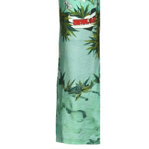 Pantalones de Trabajo Casuales de Negocios para Mujer, de Lona Transpirable, Lisos, 100% Algodón, Cintura Media, Frente Plano, Cierre con Cordón - Product Image 5