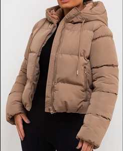 Chaqueta acolchada de secado rápido para mujer, superventas, cómoda, de tendencia superior, nuevo diseño, chaqueta de invierno antiarrugas - Product Image 2