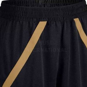 กางเกงขาสั้นผ้าตาข่ายสำหรับผู้ชายกางเกงขาสั้นสไตล์ฮิปฮอปผ้าเนื้อหยาบใส่สบายโลโก้ได้ตามต้องการ - Product Image 6