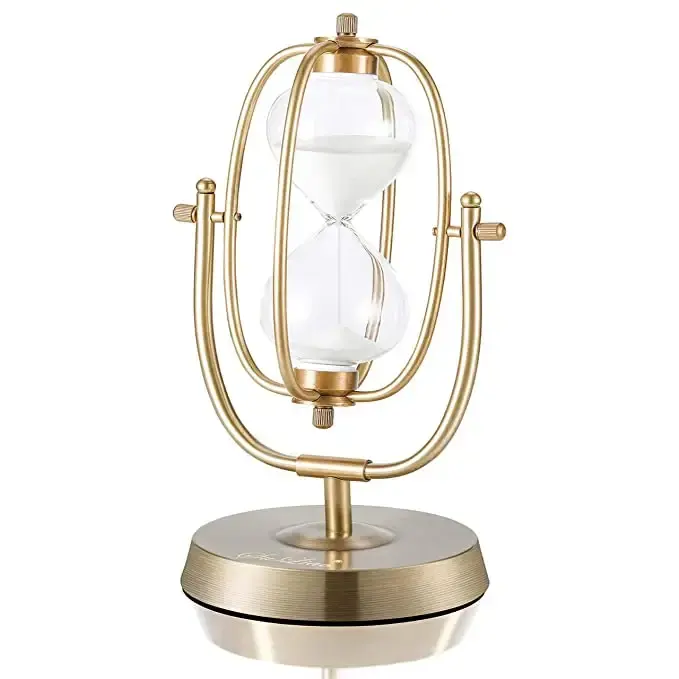 Modern Indoor Design 30 Minuten Sand Timer Klok Grote Rotatie Zandloper Antieke Decoratie Home Uur Glazen Servies Sand Timer