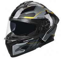 Casque de moto modulaire intégral certifié DOT, aérodynamique, rabattable, étanche, avec boucle à dégagement rapide