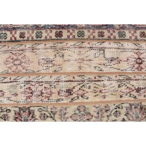 พรมวินเทจ, พรมขนาดเล็ก 1.7x2.7 ฟุต, พรมเปอร์เซียสีเบจ - Product Image 5