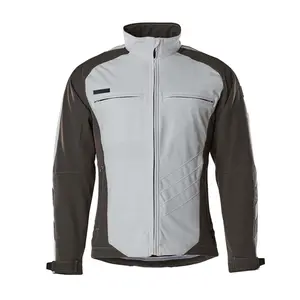 Jaqueta softshell masculina, casaco softshell quente para homens, à prova d' água e de desgaste, com tecido respirável