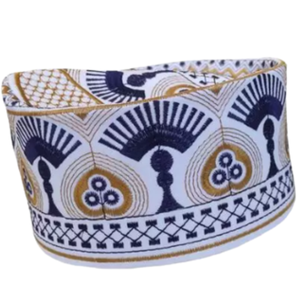 Nuevo diseño de tartán Kufi de alta calidad bordado de Ramadán hecho a mano omaní ajustable secado rápido islámico árabe indio hombres musulmanes - Product Image 4