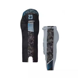 Uniformes de football américain pour hommes personnalisables, confortables, respirants, séchage rapide, imprimés solides, grande taille - Product Image 2