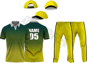 Dernière conception 100% Polyester Cricket Jersey et pantalon Cricket uniforme pas cher prix Cricket uniforme - Product Image 3