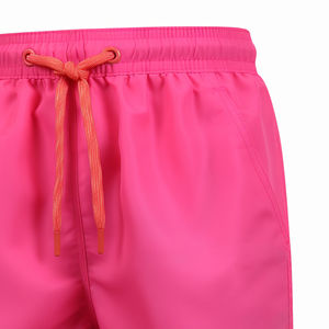 Pantalones cortos de gimnasio para hombre de verano 2025, cierre de cintura elástica, patrón sólido, bañadores de Surf, ropa de playa, bolsillos con cordón teñido liso - Product Image 6