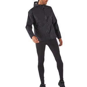 2025 gros hommes réfléchissant Nylon survêtement surdimensionné ample Jogging ensemble avec coupe-vent survêtement pantalon de survêtement vêtements d'extérieur - Product Image 1