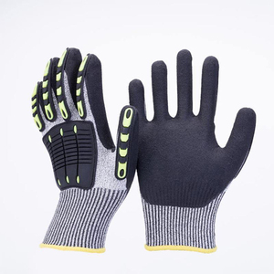 Rigger Nivel 5 Guantes de mecánica de cuero Nueva llegada Personalización Caliente Maquinaria de trabajo de seguridad Guantes de mecánica de cuero de corte - Product Image 6