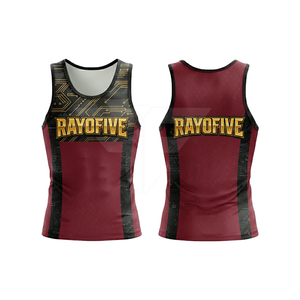 Conjunto de Uniforme de Atletismo de Diseño Personalizado de la Mejor Calidad, Ligero, Transpirable, Antibacteriano, Unisex para Adultos, 100% Poliéster - Product Image 4