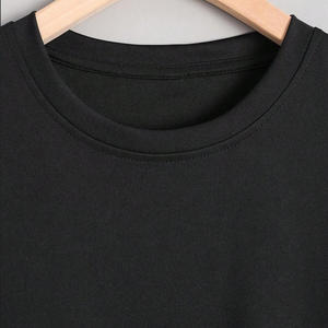 Camisetas extragrandes de algodón para hombre con bordado estampado de diseño personalizado y opciones OEM para la moda de verano - Product Image 5