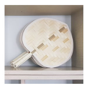 Eco-Chic Handmade Bamboo Handfan: Accessoire de refroidissement respectueux de l'environnement pour un style tendance et durable et un confort quotidien - Product Image 3