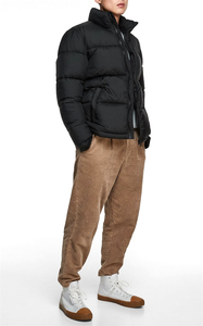 Veste matelassée pour homme de haute qualité, hiver, matelassée, chaude, légère, coupe-vent, imperméable, rembourrée, sur mesure, OEM, vente en gros - Product Image 3