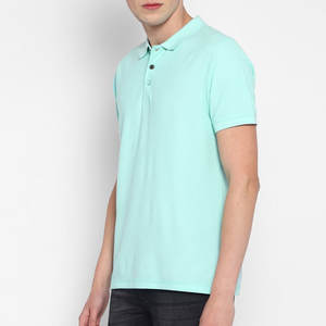 El último diseño de camisetas polo Causal Wear Camisetas Polo de color personalizado con logotipo personalizado - Product Image 3