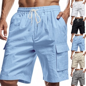 RUIQUWIN 2026 Nouveaux shorts d'été pour hommes, séchage rapide, respirants, coupe ample, décontractés, jambe droite, sport, toile, cordon de serrage, livraison DDP - Product Image 1