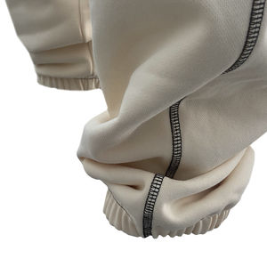 Customized Unisex Tracksuit Crew Neck <b>Hoodies</b> Set Printing Logo Men Casual Sweatsuit Training Wear Contrast <b>Stitch</b> Jogger Sets - Product Image 6